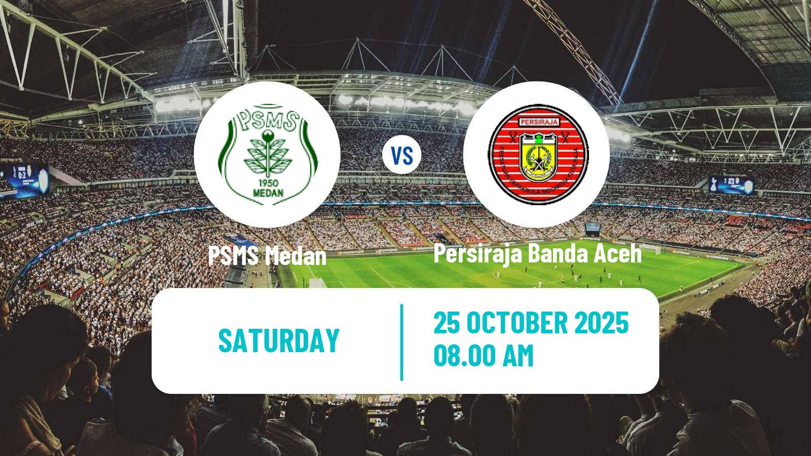 Football Indonesian Liga 2 PSMS Medan - Persiraja Banda Aceh