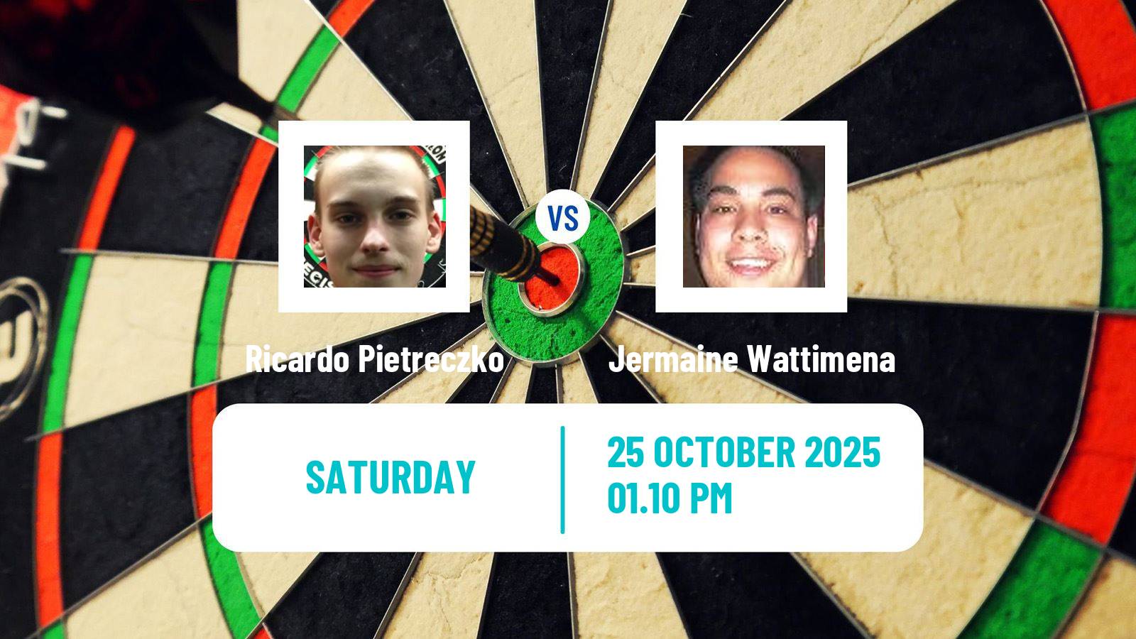 Darts European Championship Ricardo Pietreczko - Jermaine Wattimena