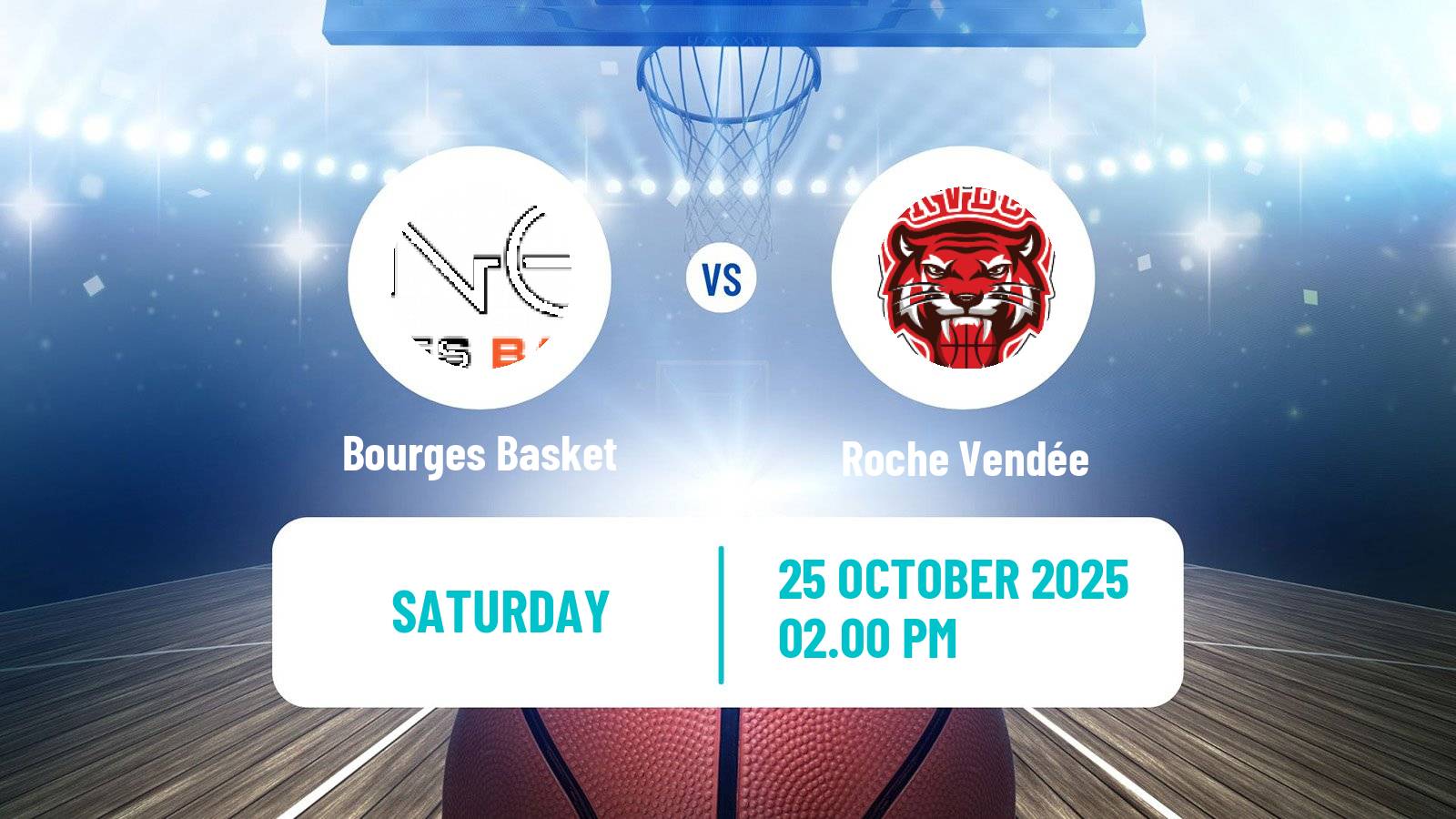 Basketball French LFB Bourges Basket - Roche Vendée