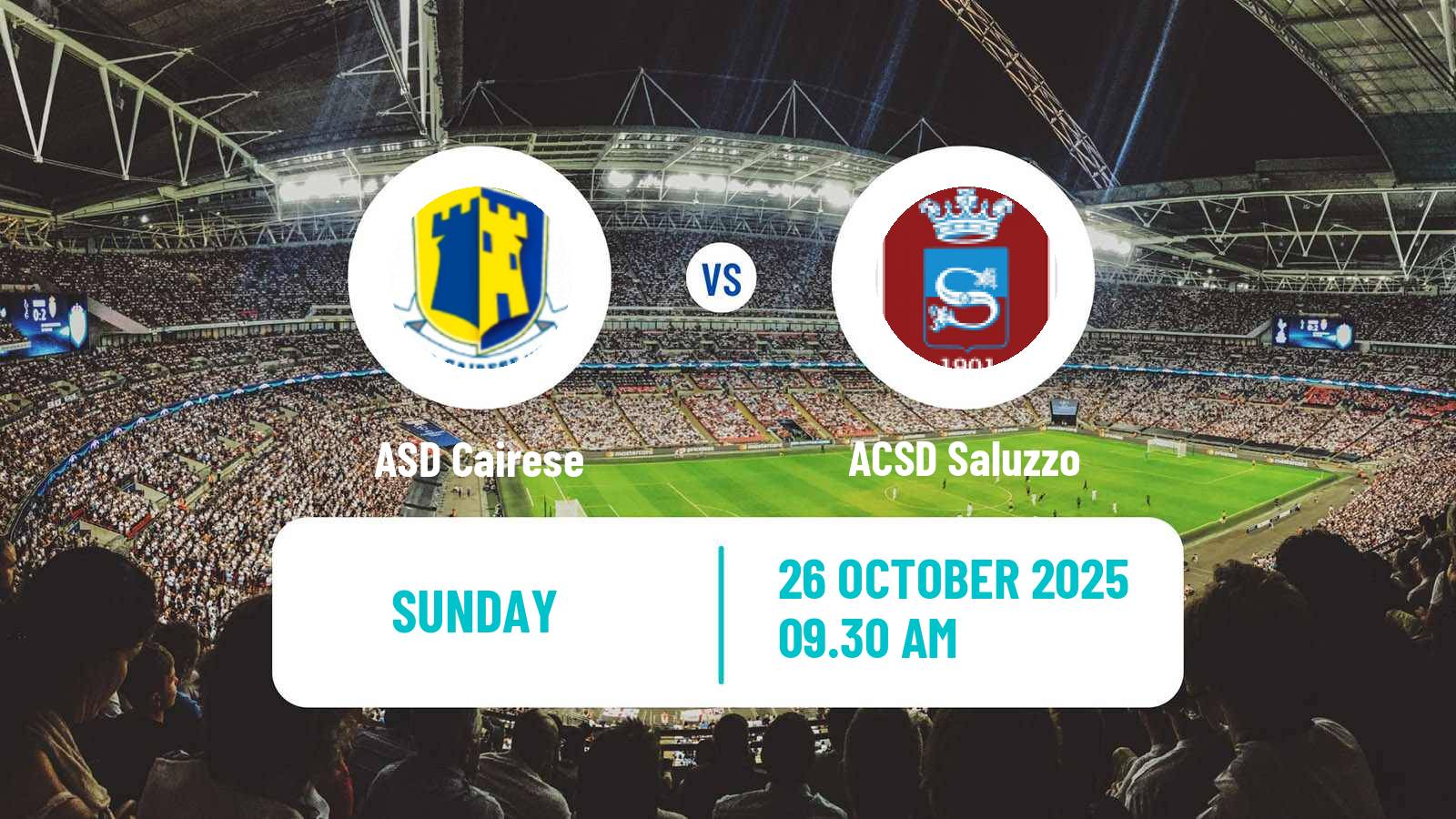 Football Italian Serie D - Group A Cairese - Saluzzo