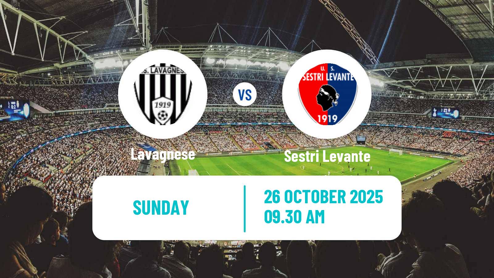 Football Italian Serie D - Group A Lavagnese - Sestri Levante