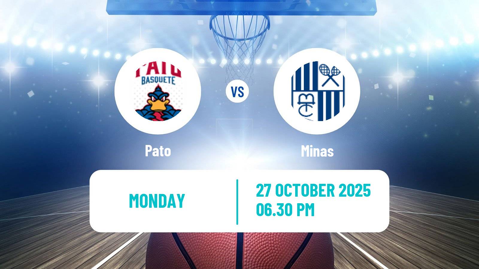 Basketball Brazilian NBB Pato - Minas