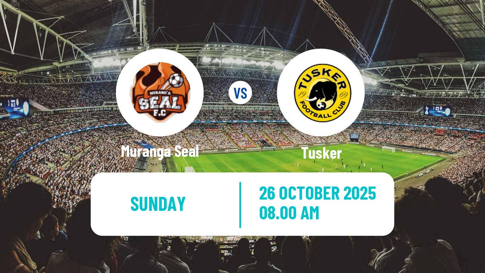 Football Kenyan Premier League Muranga Seal - Tusker