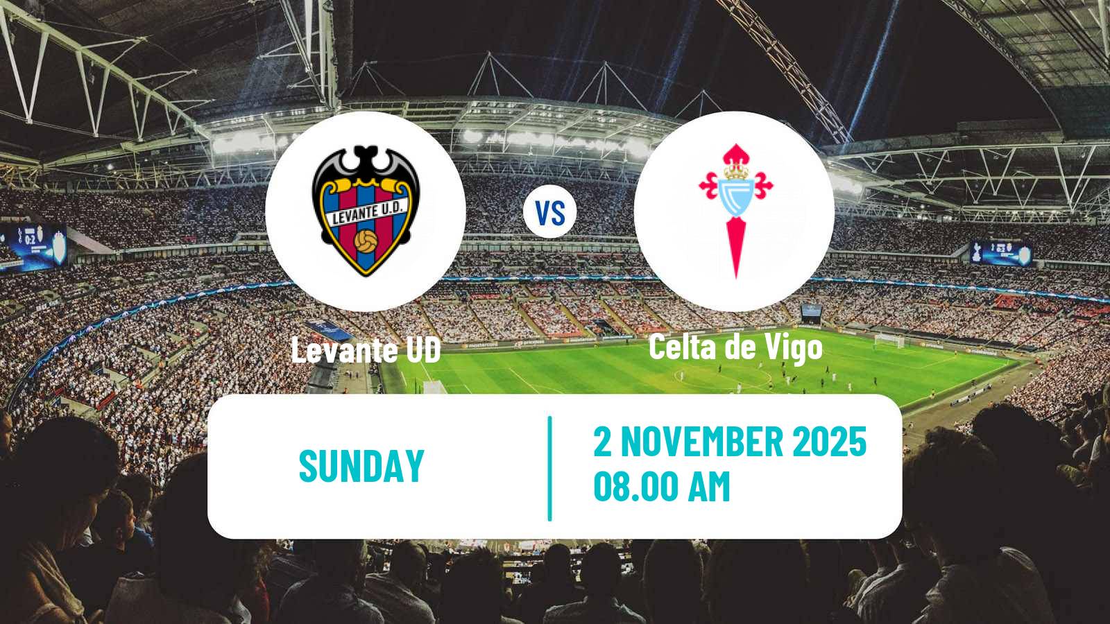 Football Spanish LaLiga Levante - Celta de Vigo