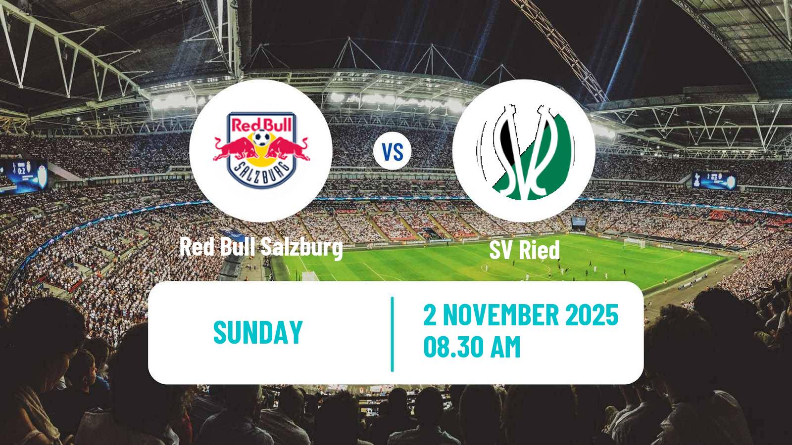 Football Austrian Bundesliga Red Bull Salzburg - Ried