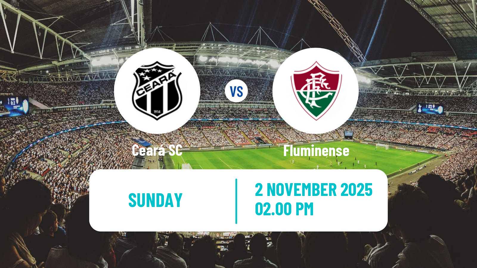 Football Brazilian Serie A Ceará - Fluminense