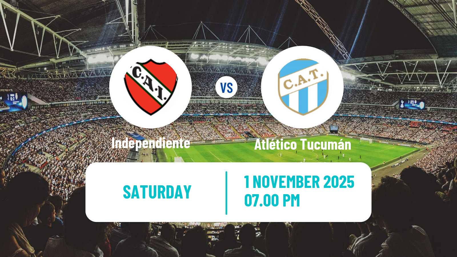Football Argentinian Liga Profesional Independiente - Atlético Tucumán