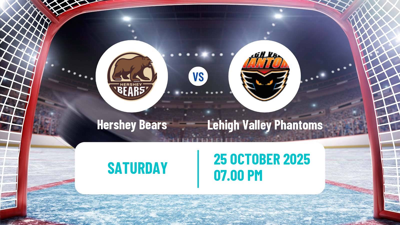 Hockey AHL Hershey Bears - Lehigh Valley Phantoms