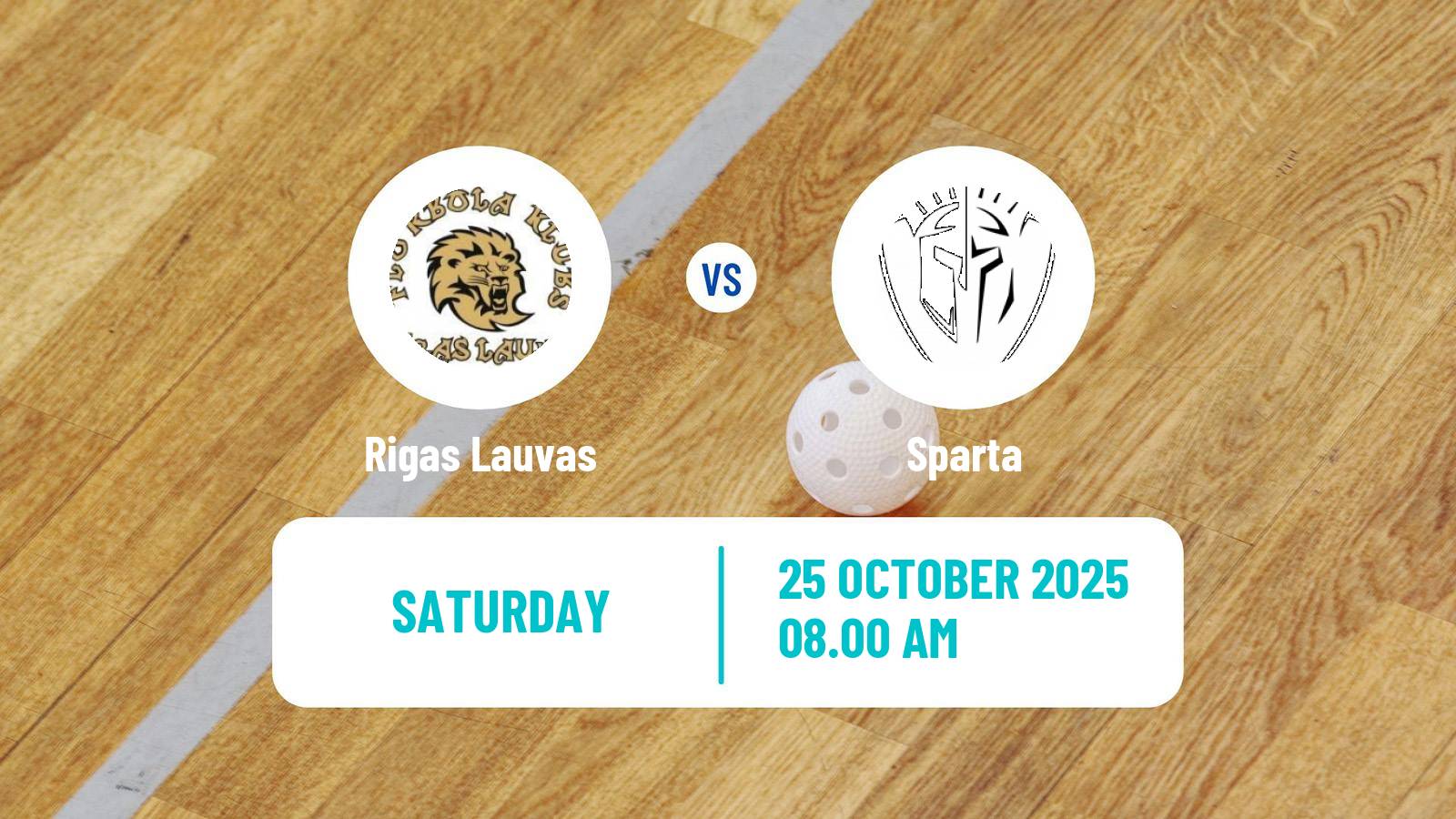 Floorball Latvian Elvi Liga Women Rigas Lauvas - Sparta