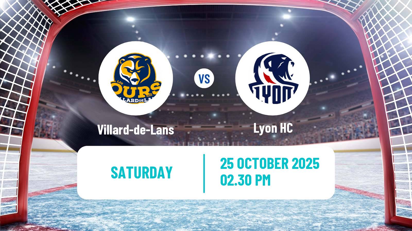 Hockey French D1 Ice Hockey Villard-de-Lans - Lyon