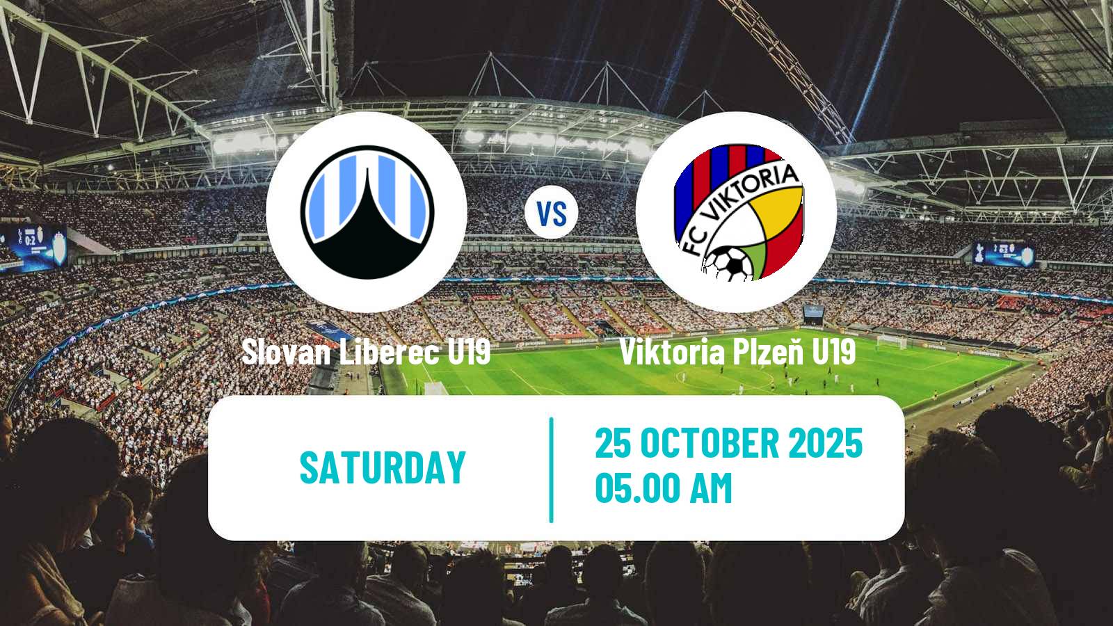 Football Czech U19 League Slovan Liberec U19 - Viktoria Plzeň U19
