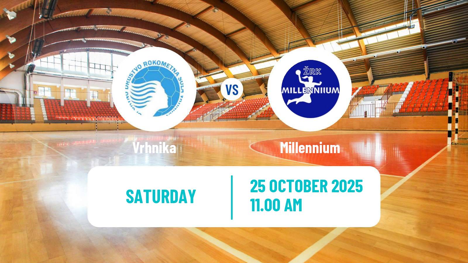 Handball Slovenian 1 A DRL Women Vrhnika - Millennium