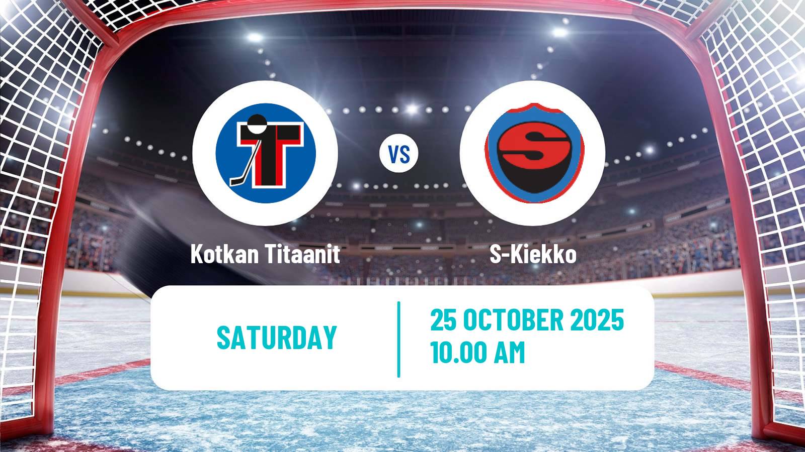 Hockey Finnish Suomi-sarja Kotkan Titaanit - S-Kiekko