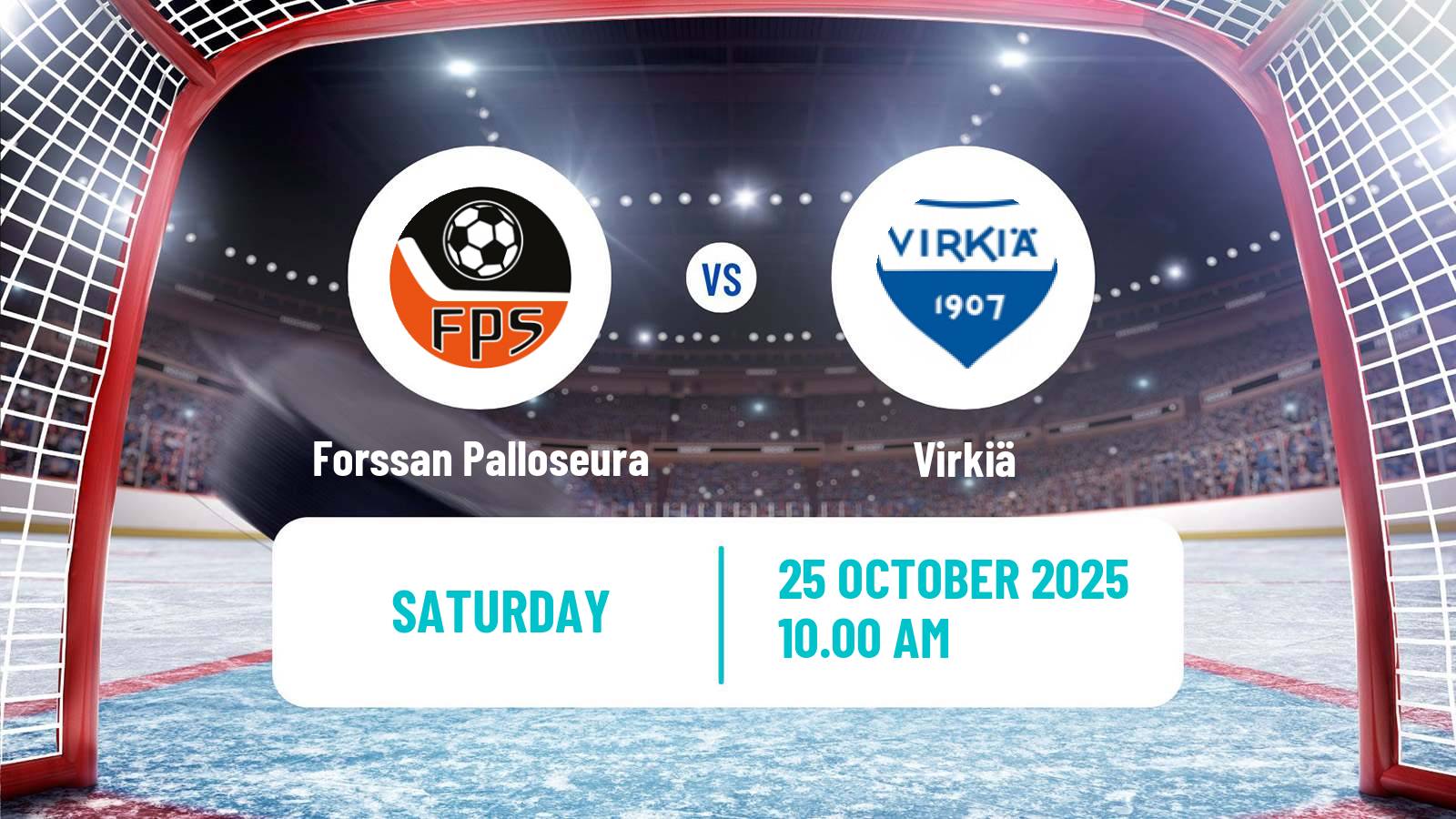 Hockey Finnish Suomi-sarja Forssan Palloseura - Virkiä