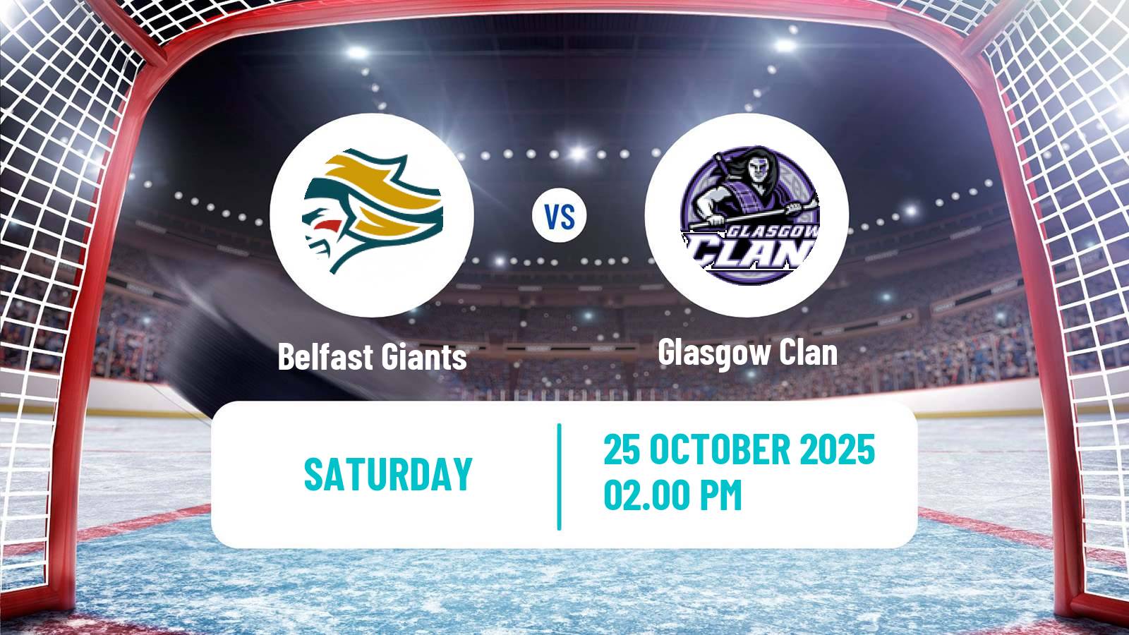 Hockey United Kingdom Challenge Cup Ice Hockey Belfast Giants - Glasgow Clan