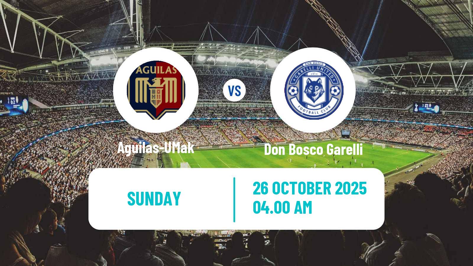 Football Philippines PFL Aguilas-UMak - Don Bosco Garelli