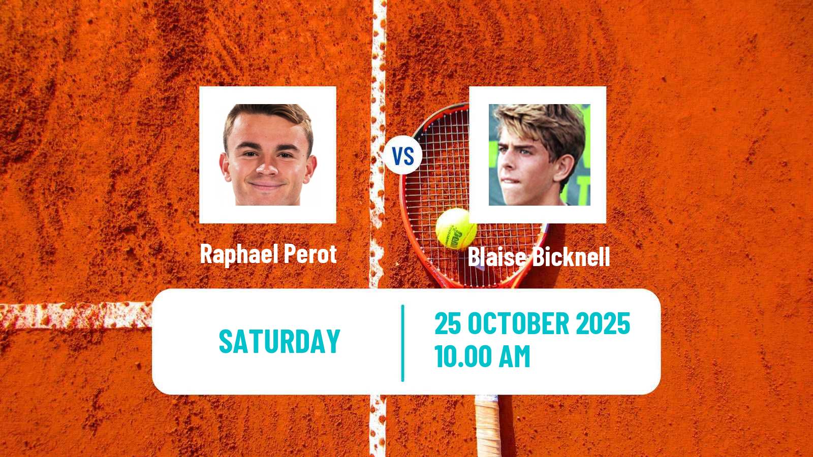 Tennis ITF M25 Norman Ok Men Raphael Perot - Blaise Bicknell