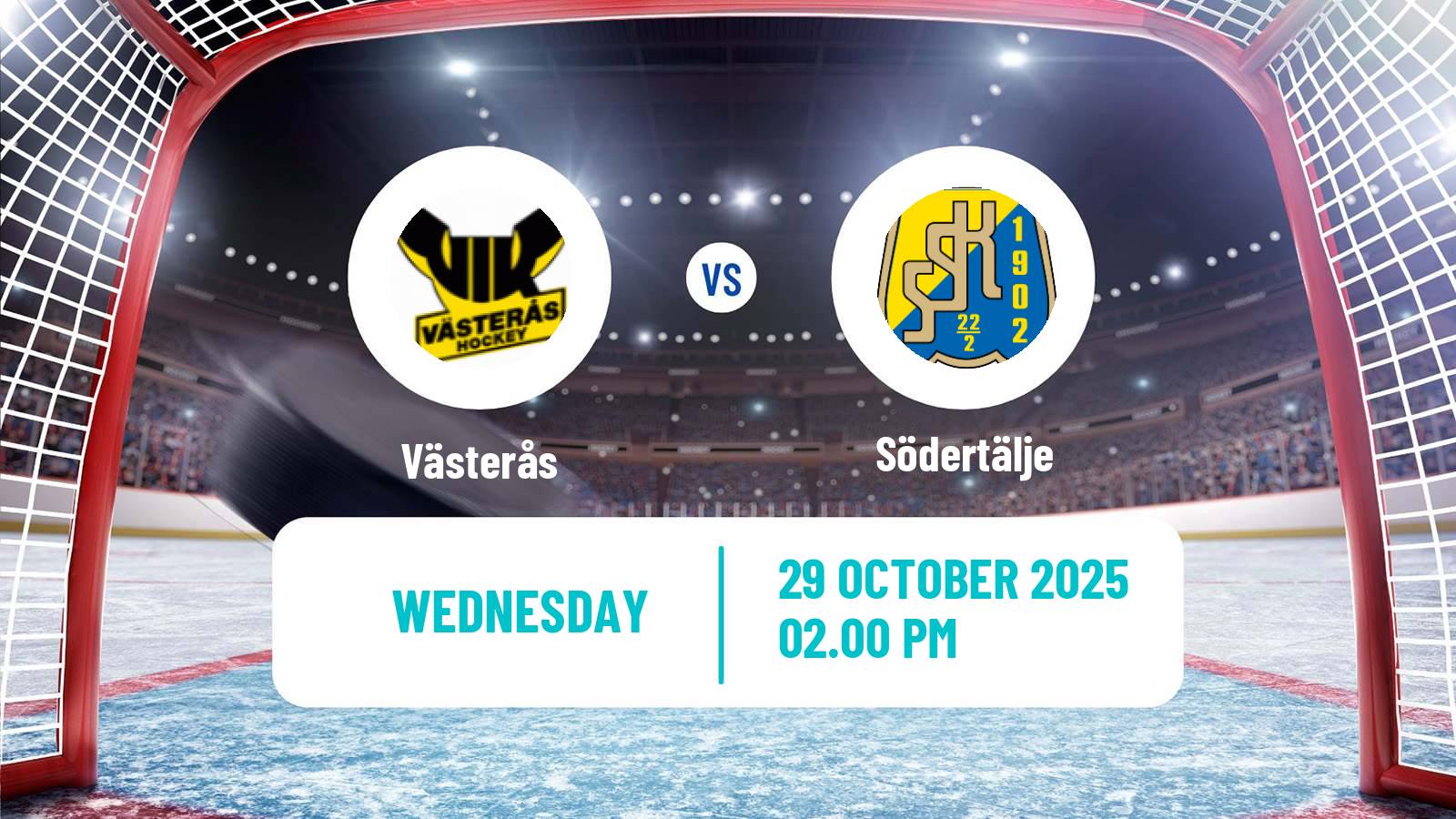 Hockey Swedish Hockey Allsvenskan Västerås - Södertälje