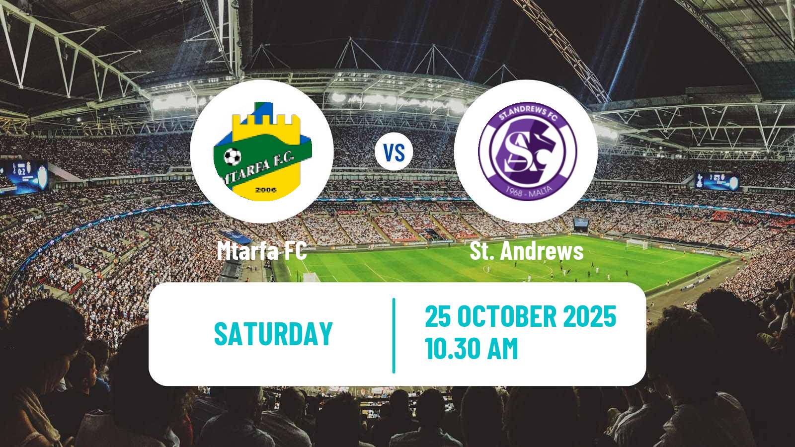 Football Maltese Challenge League Mtarfa - St. Andrews