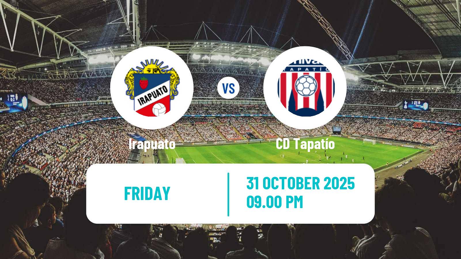 Football Mexican Liga de Expansion MX Irapuato - Tapatío
