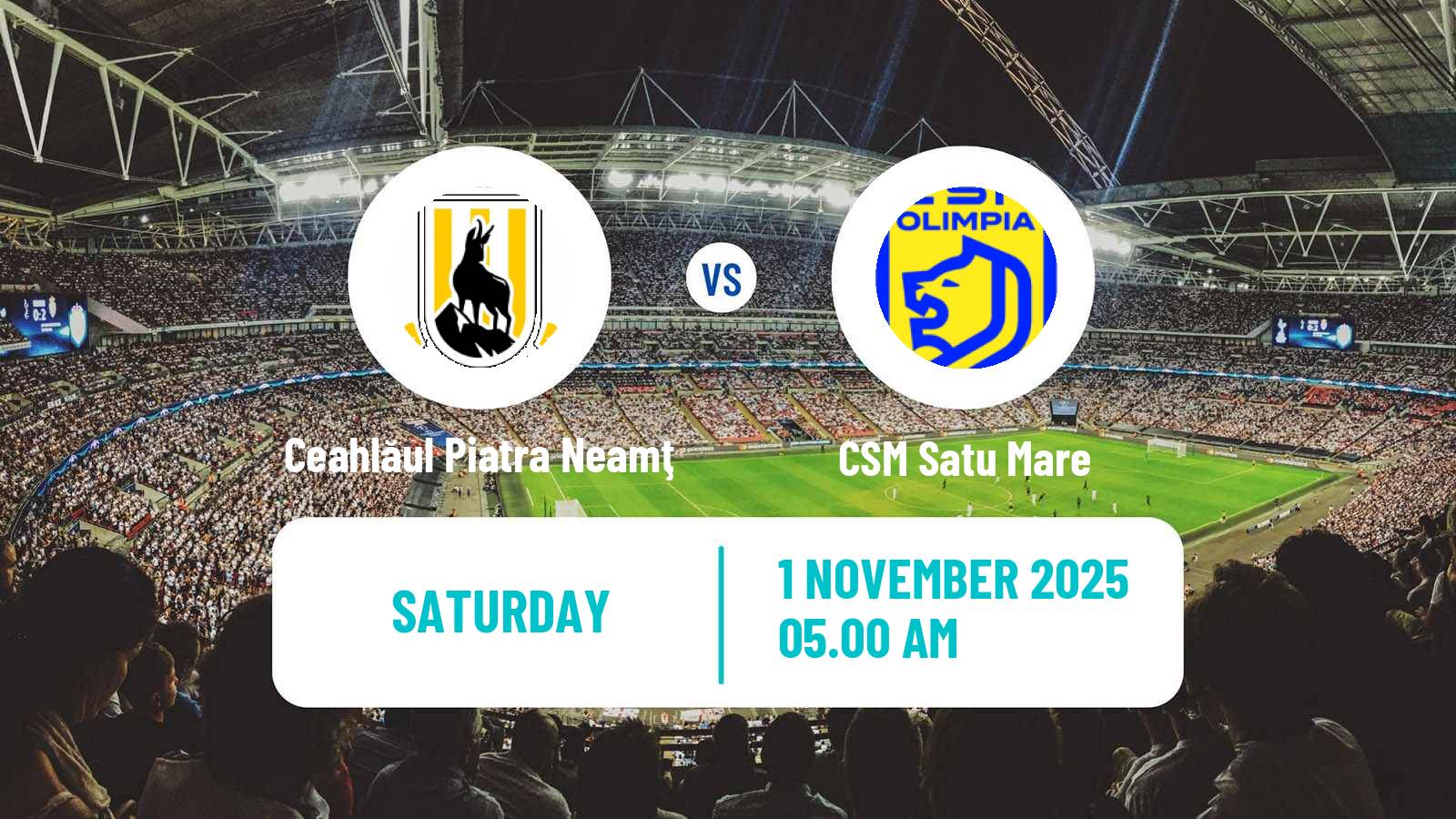 Football Romanian Division 2 Ceahlăul Piatra Neamţ - CSM Satu Mare