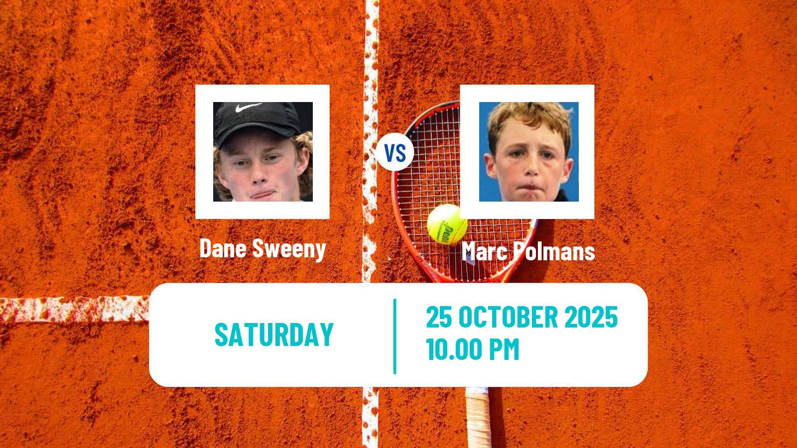 Tennis ITF M25 Brisbane Men Dane Sweeny - Marc Polmans