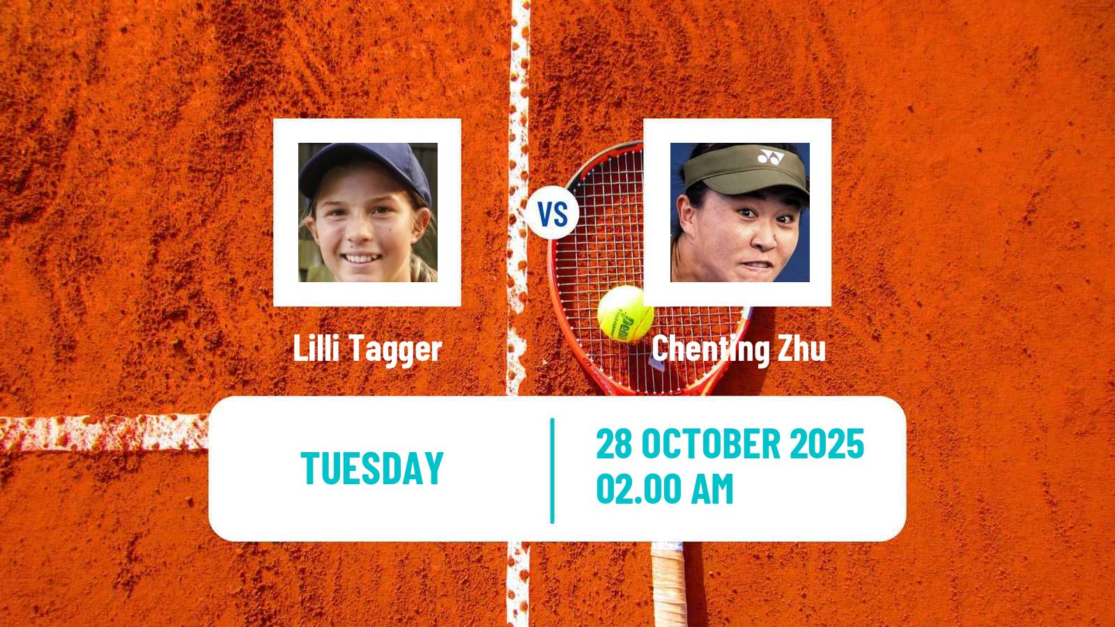 Tennis WTA Jiujiang Lilli Tagger - Chenting Zhu