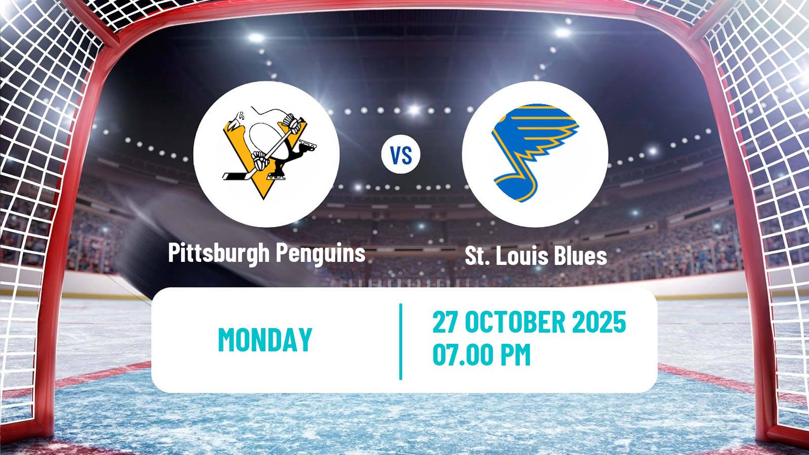 Hockey NHL Pittsburgh Penguins - St. Louis Blues
