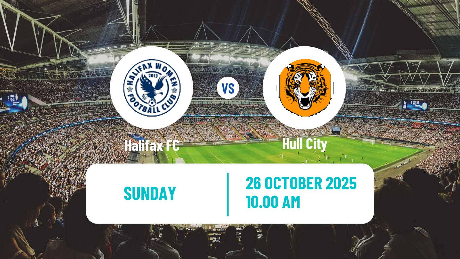 Football English FA Cup Women Halifax FC - Hull City