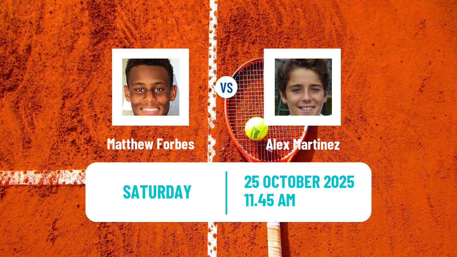 Tennis ITF M25 Norman Ok Men Matthew Forbes - Alex Martinez