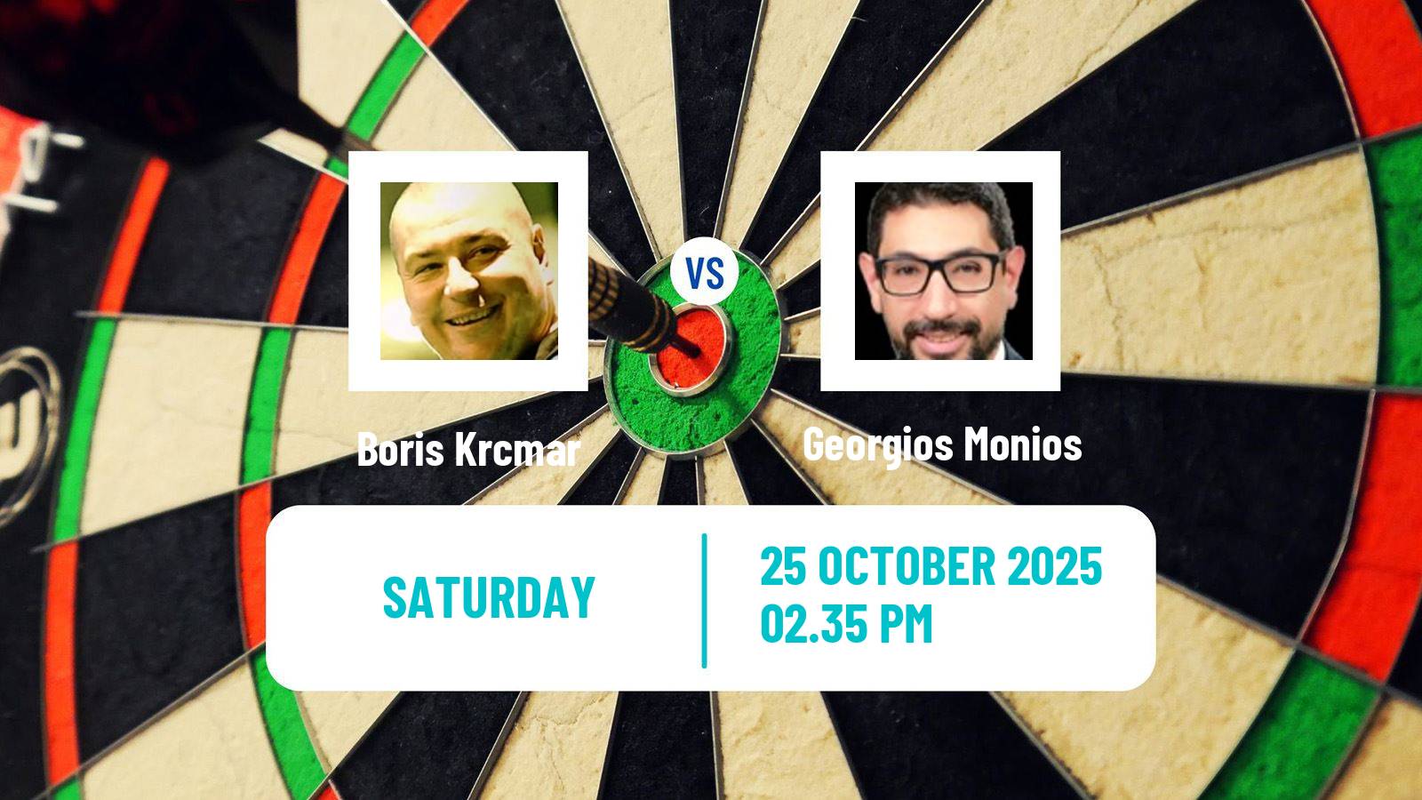 Darts Modus Super Series Boris Krcmar - Georgios Monios