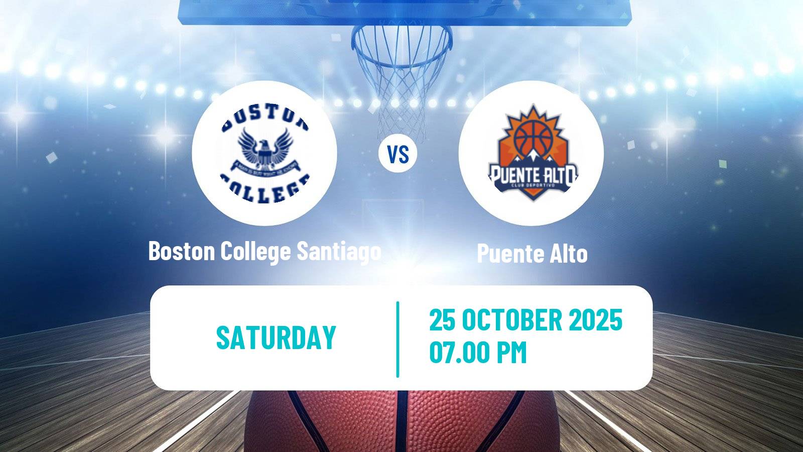 Basketball Chilean LNB Boston College Santiago - Puente Alto