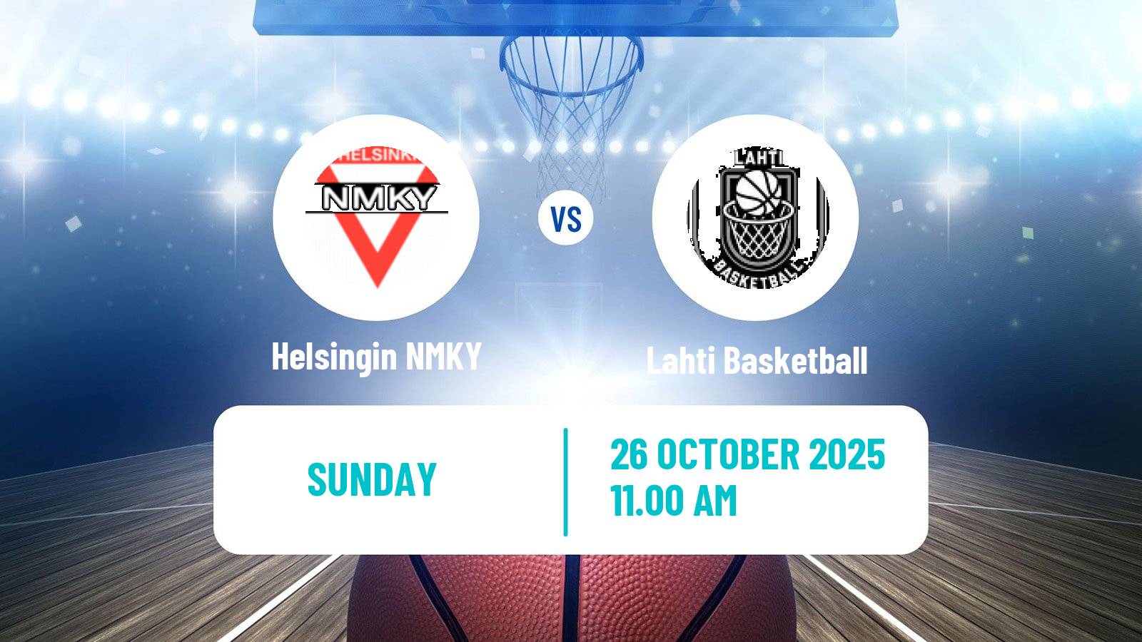 Basketball Finnish I Divisioona Basketball Women Helsingin NMKY - Lahti Basketball