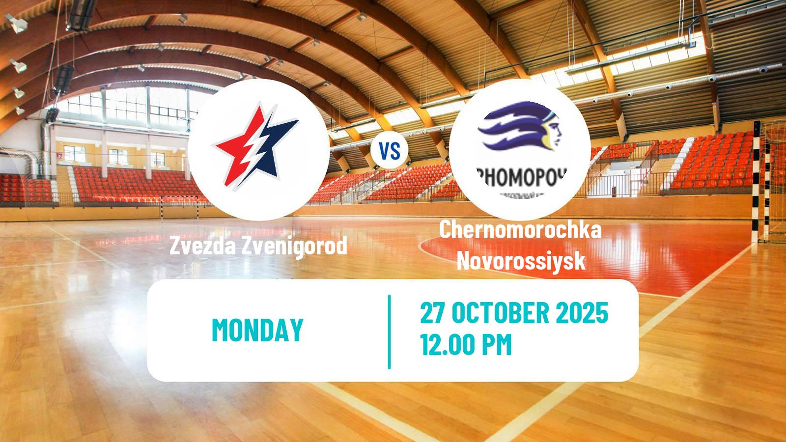Handball Russian Superleague Handball Women Zvezda Zvenigorod - Chernomorochka Novorossiysk