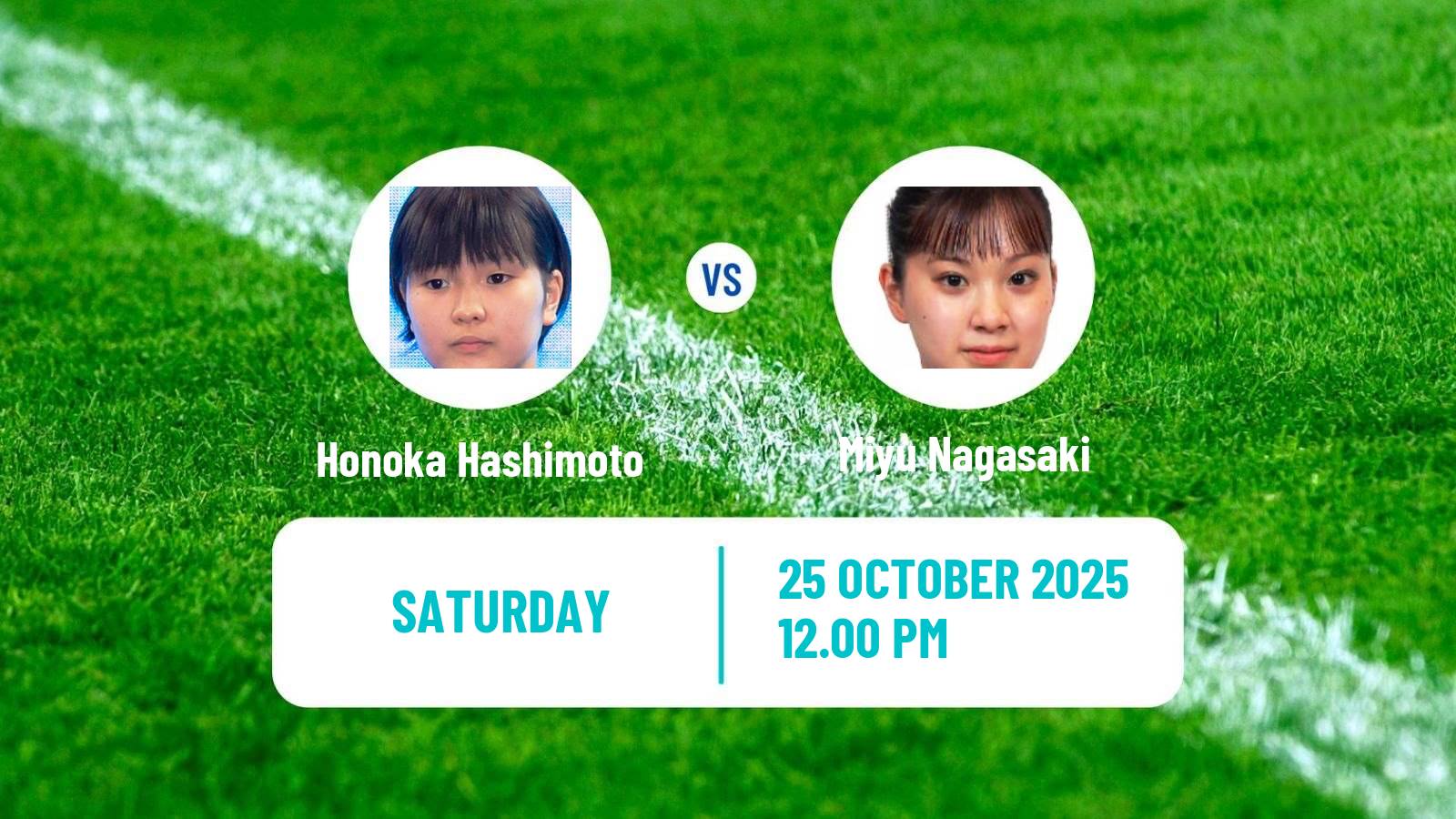 Table tennis Wtt Star Contender London Women Honoka Hashimoto - Miyu Nagasaki