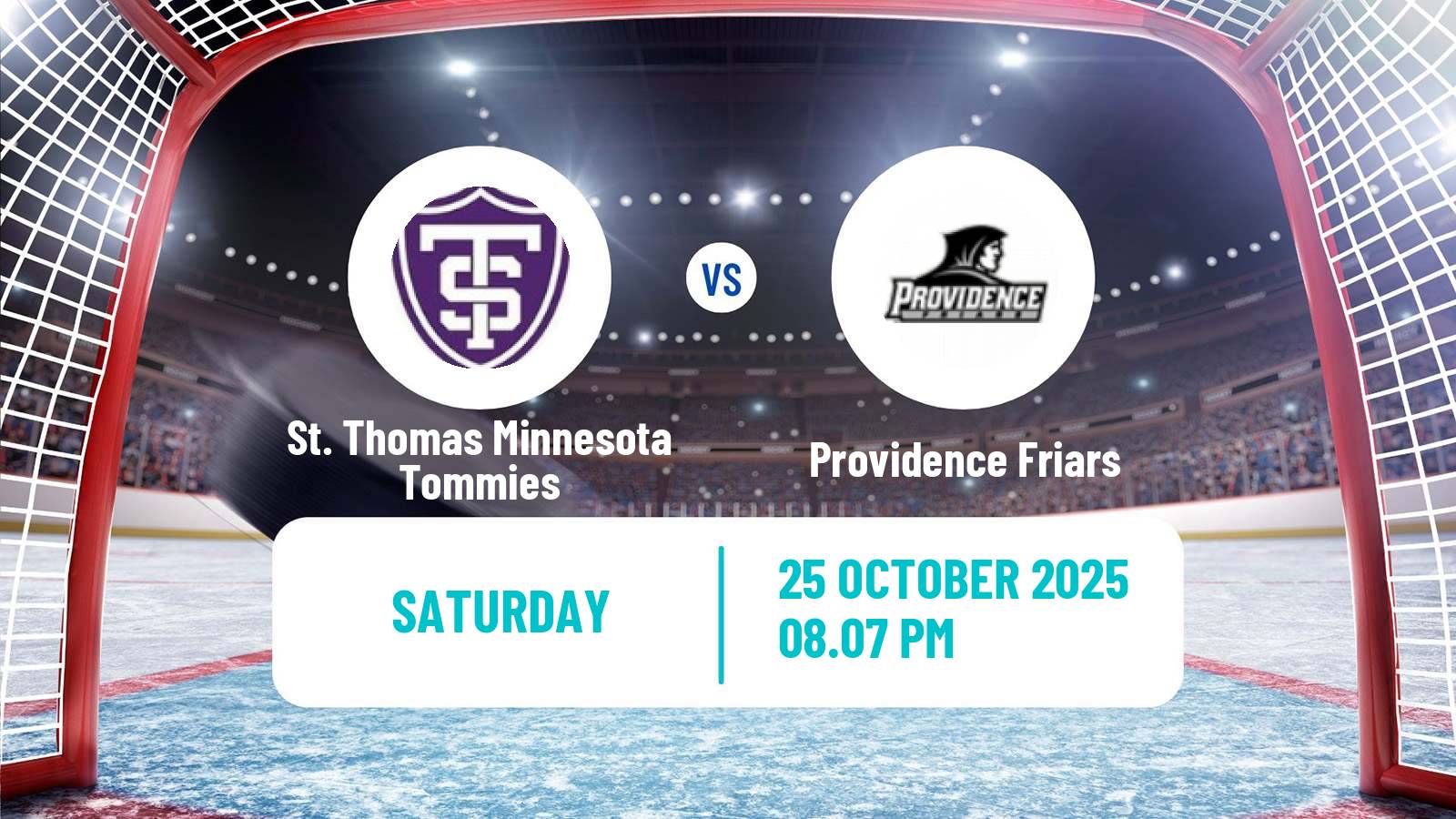 Hockey NCAA Hockey St. Thomas Minnesota Tommies - Providence Friars