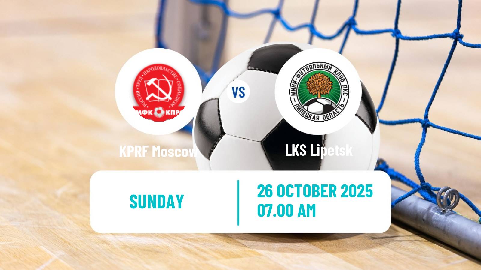 Futsal Russian Super Liga Futsal KPRF - LKS Lipetsk