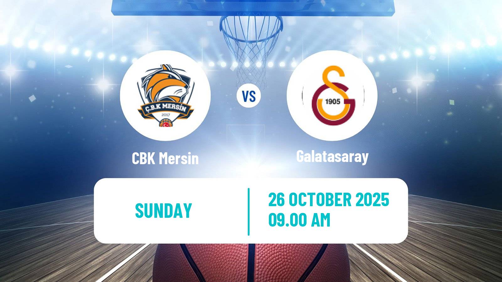 Basketball Turkish Basketball League Women CBK Mersin - Galatasaray