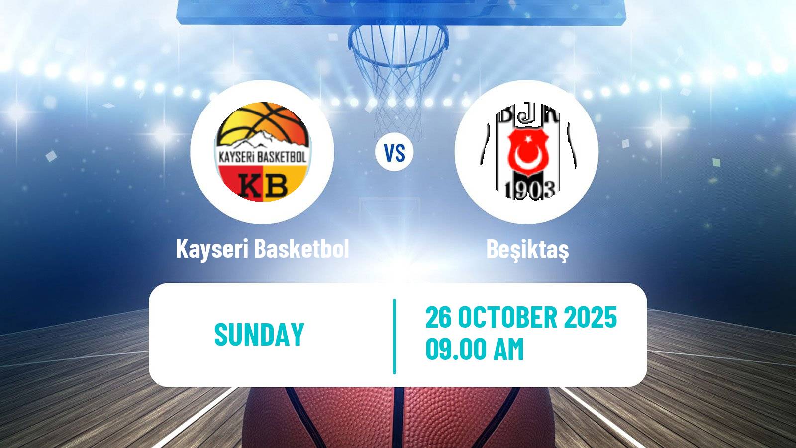 Basketball Turkish Basketball League Women Kayseri Basketbol - Beşiktaş
