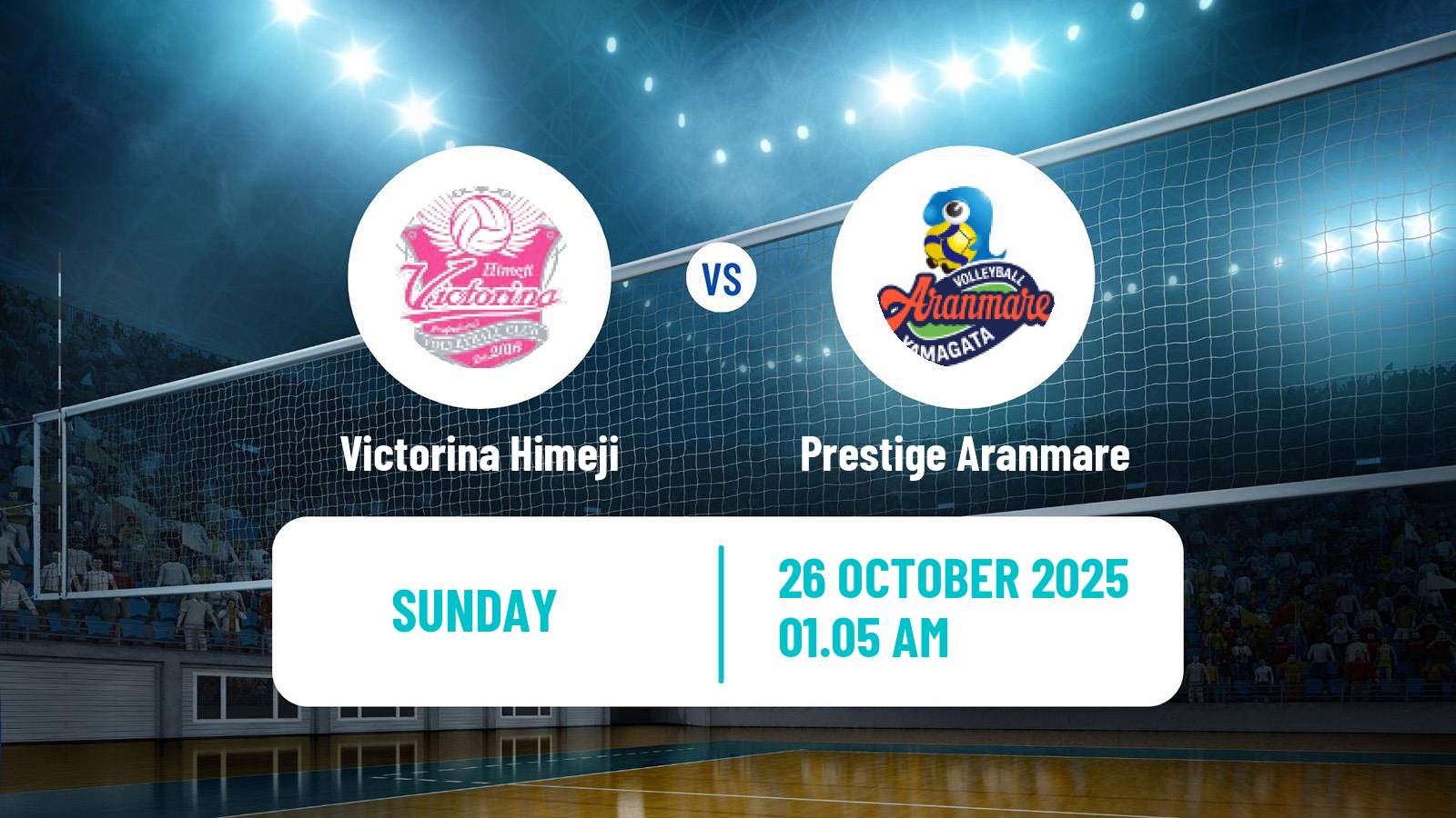 Volleyball Japan V Premier League Women Victorina Himeji - Prestige Aranmare