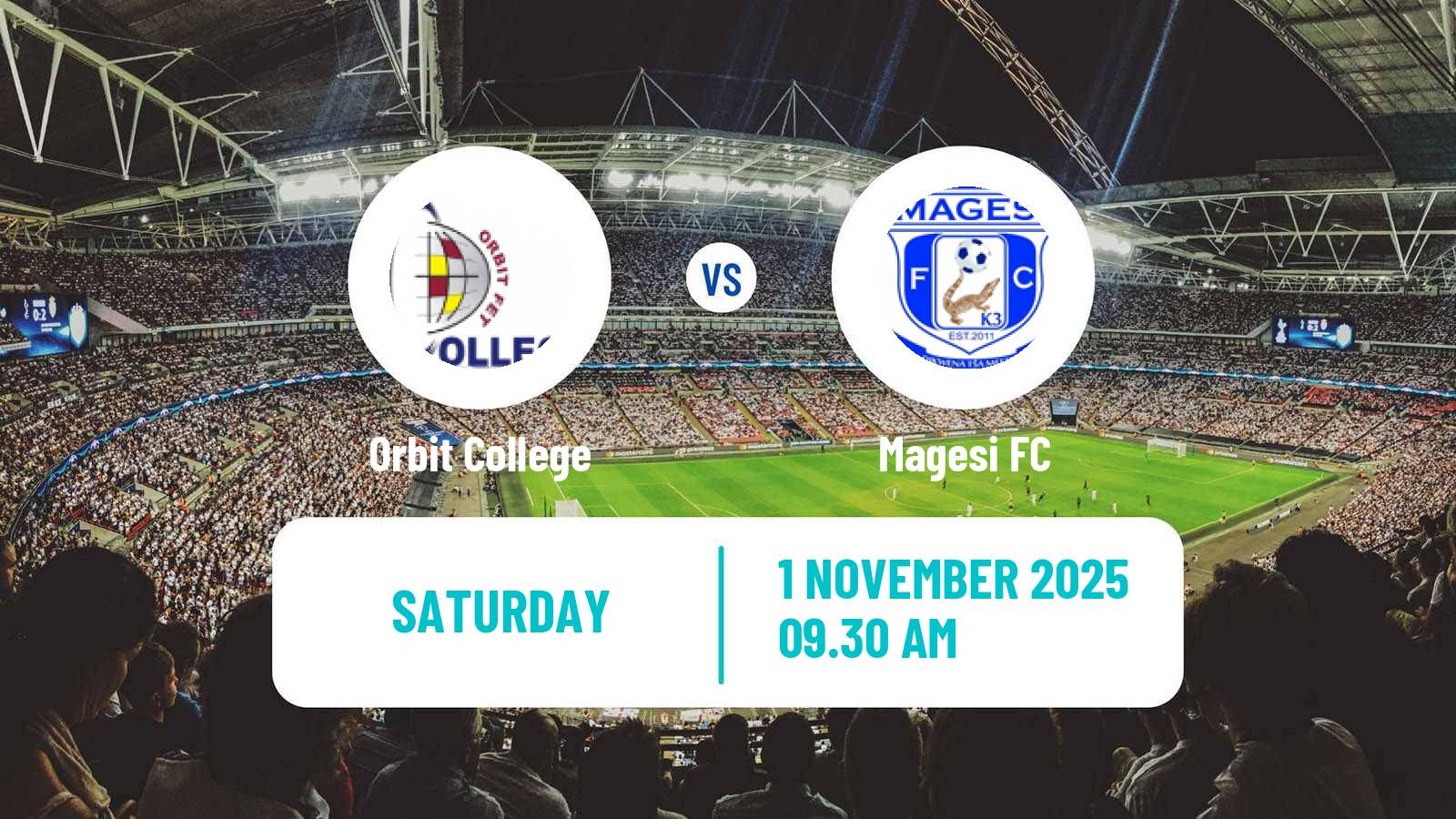 Football South African Premier Soccer League Orbit College - Magesi