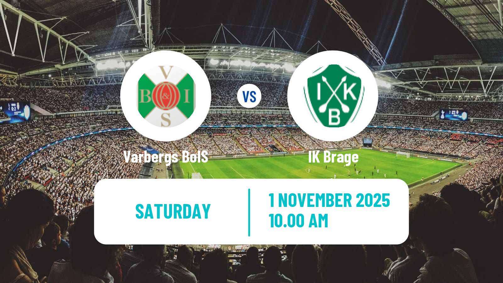 Football Swedish Superettan Varbergs BoIS - Brage