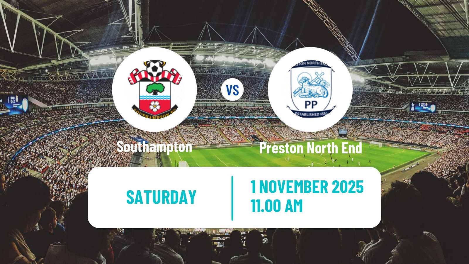 Football English League Championship Southampton - Preston North End