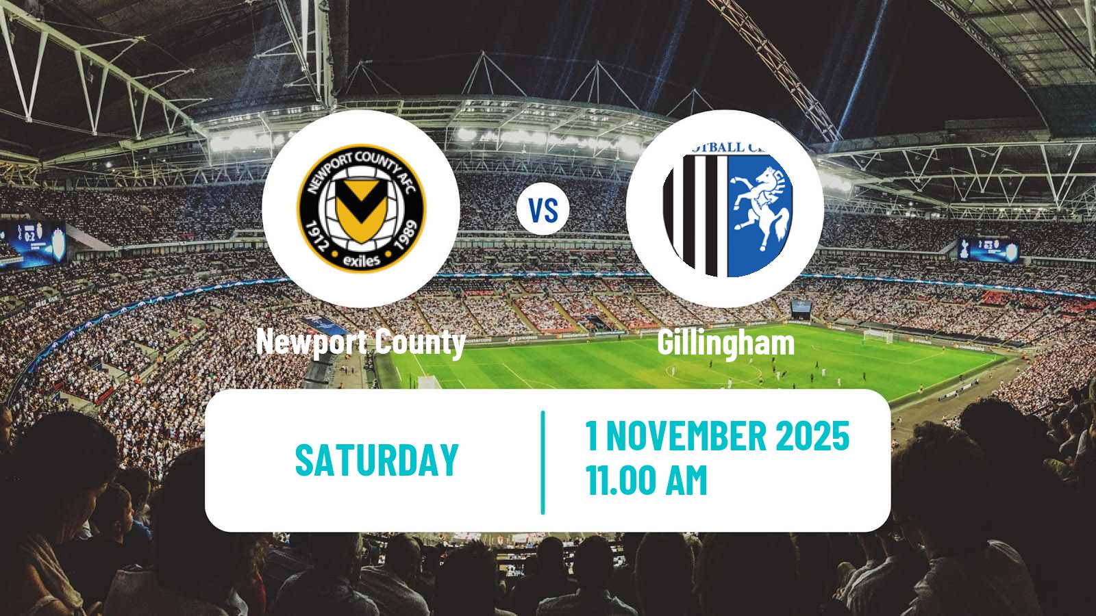 Football English FA Cup Newport County - Gillingham