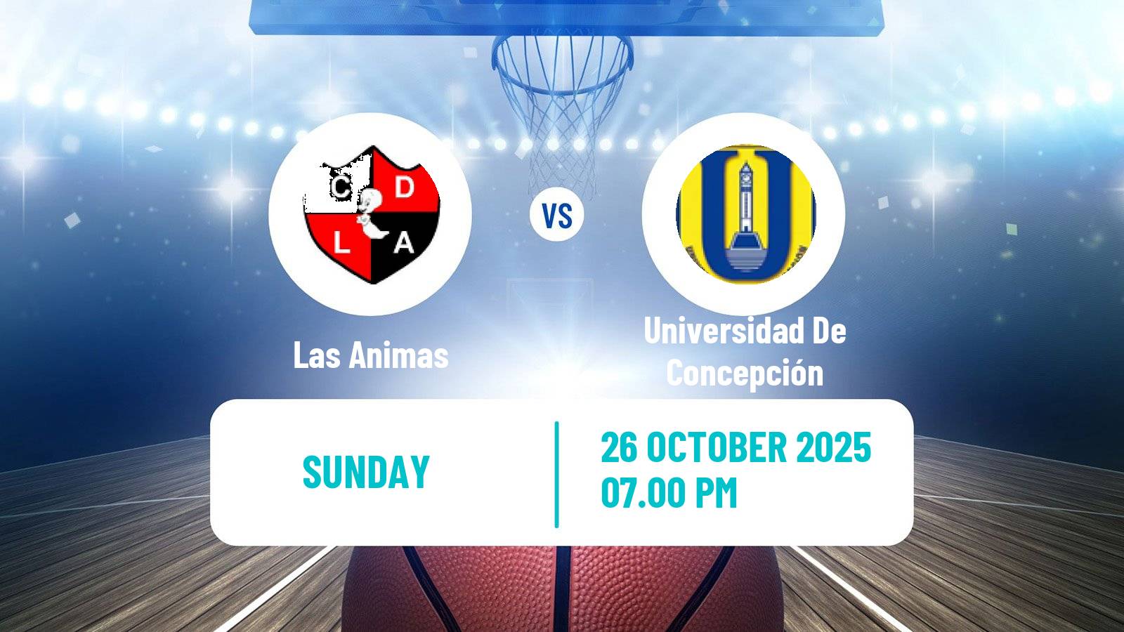 Basketball Chilean LNB Las Animas - Universidad De Concepción