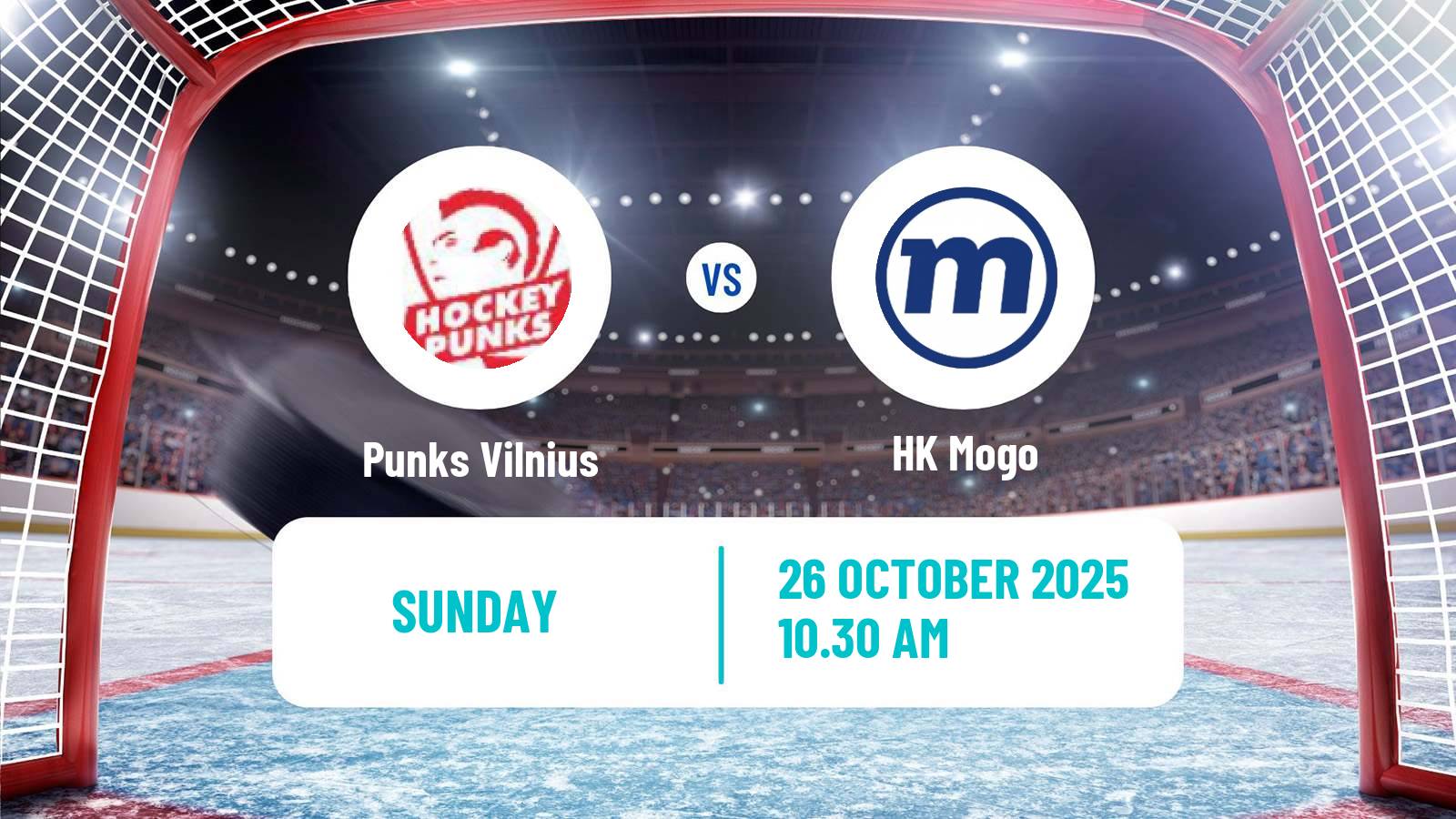 Hockey Latvian Hokeja Liga Punks Vilnius - Mogo