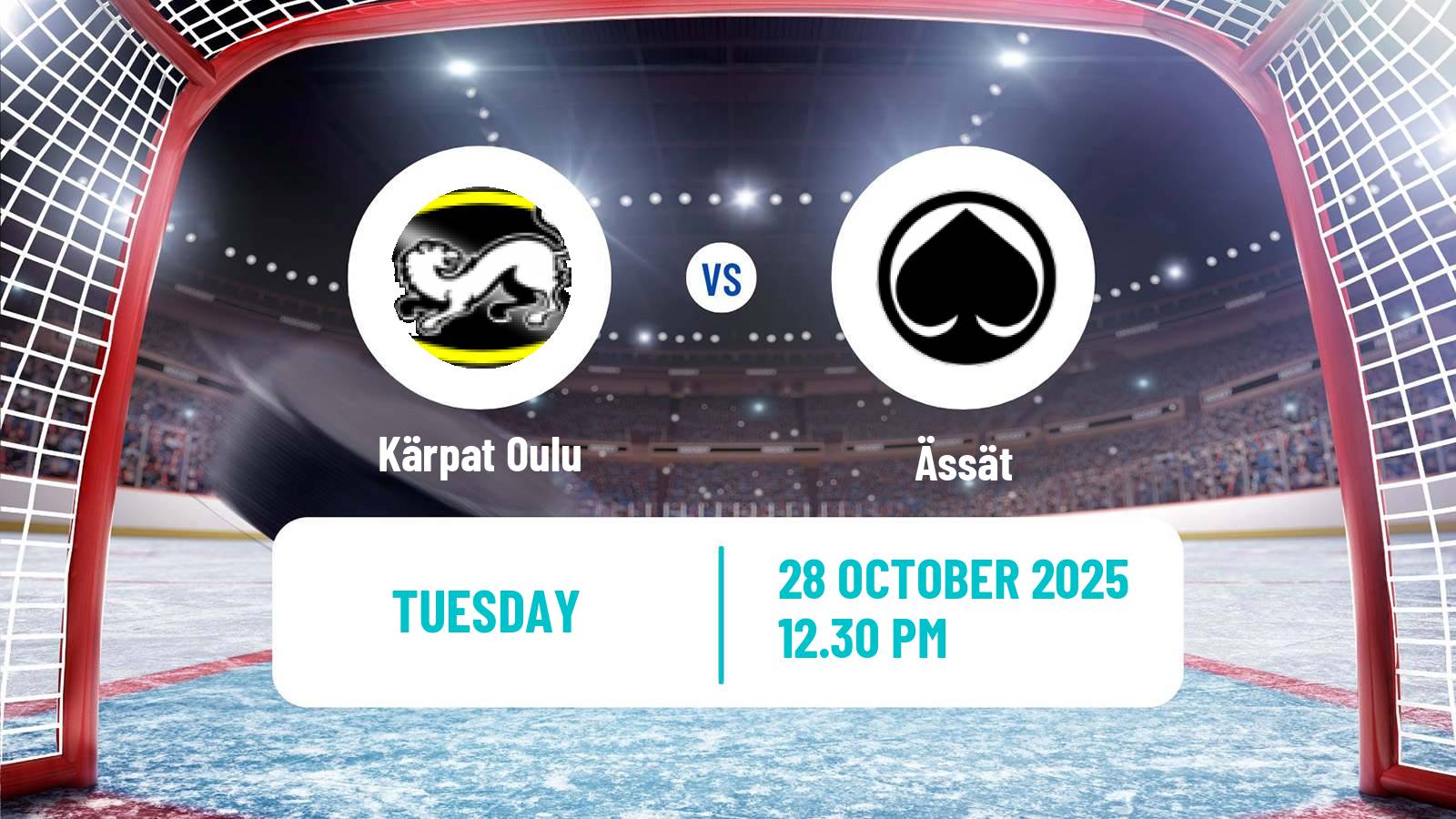 Hockey Finnish SM-liiga Kärpät - Ässät
