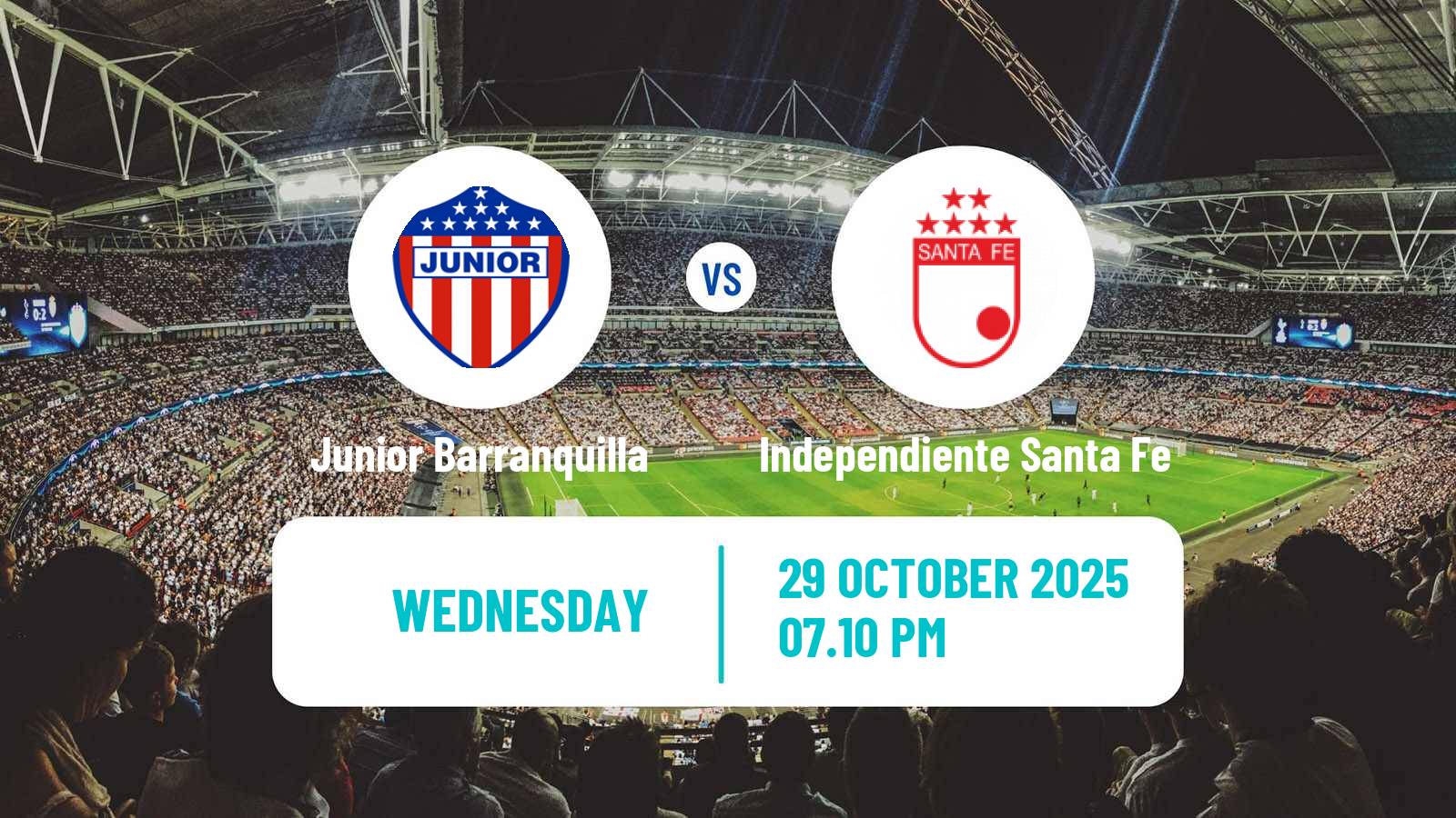 Football Colombian Primera A Junior Barranquilla - Independiente Santa Fe