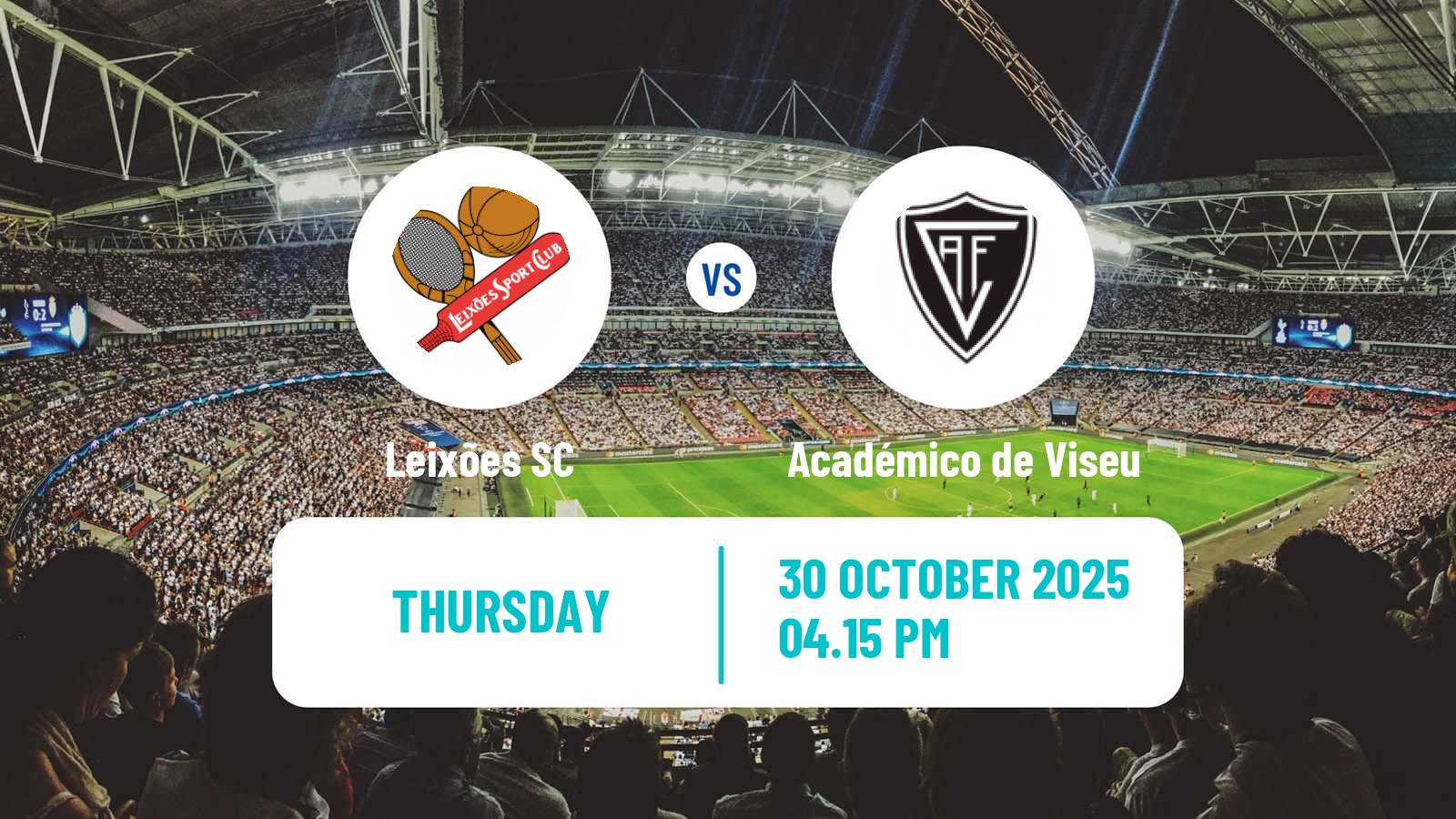 Football Portuguese Liga 2 Leixões - Académico de Viseu