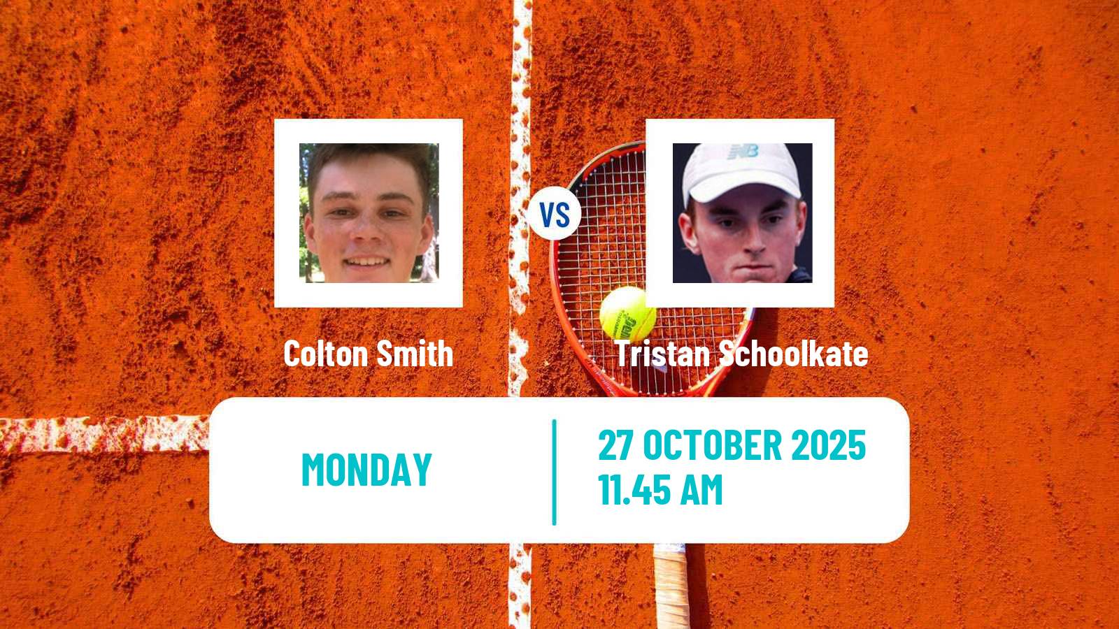 Tennis Bratislava 2 Challenger Men Colton Smith - Tristan Schoolkate